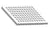 B4790FD2: 96 x 0.2 ml Plate, Firm Deck2, regular profile, semi skirted, Frosted, Natural, Box of 20 plates