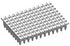 B5811FD: Tear-off 8-tube Mat, 0.2 ml Firm Deck, Regular profile, Semi skirted, Light frosted, Natural, Box 20 mats (240 strips)