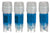 DT Cryo-Tags 27mm x 13mm,  1,000/roll, Blue