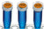 DT Cryo-Spots. 9.5mm diam., 4,000/roll, Orange