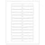 Clear over White Laser Tough-Tags  520/pk