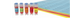 Laser Cryo-Tags 1.50 x 0.75"  1,200/pk Rainbow
