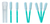 Mini Swabs with 5ml tube (individually wrapped) DNA Free, 100/pack