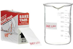 Bake Tags 1.50 x 0.75"  250/roll