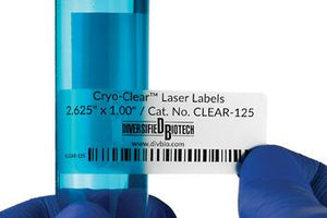 Cryo-Clear Laser Labels 2.625" x 1.00" 600/pk