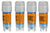 DT Cryo-Tags 38mm x 13mm, 750/roll, Orange