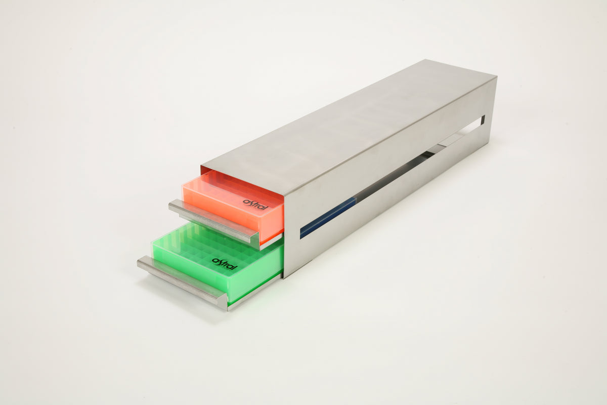 D2R3D2H : FREEZER RACK 2 DRAWER FOR 6 x 2 INCH BOX – Astral Scientific