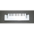 Multichannel Comb for Horizon H58, 12 wells, 1.5mm thick HZ58-C12-150