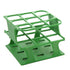 9-Place Half OneRack for 30mm tubes, Green 8/case