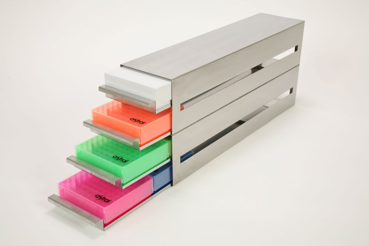 D3R4D4H : FREEZER RACK 4 DRAWER FOR 16 X 3 INCH BOX – Astral Scientific