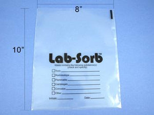 Medium LabSorb disposal bags, 50/pk