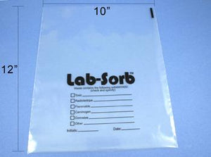 Large LabSorb disposal bags, 50/pk