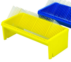 XL Wash-N-Dry Coverslip Rack, yellow