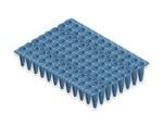 B58009-1 = Tear-off 8-Tube Strip Mat (12 x 8), regular profile, shell frame grid compatible, fits shell frame grids (0.2 ml) white, box of 25 plates