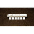 OWL Scientific Comb, 1.0mm thick, 6 tooth B1A-G-6-100