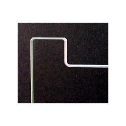 LI-COR  41 x 25 cm notched plate, Borofloat GLO41N