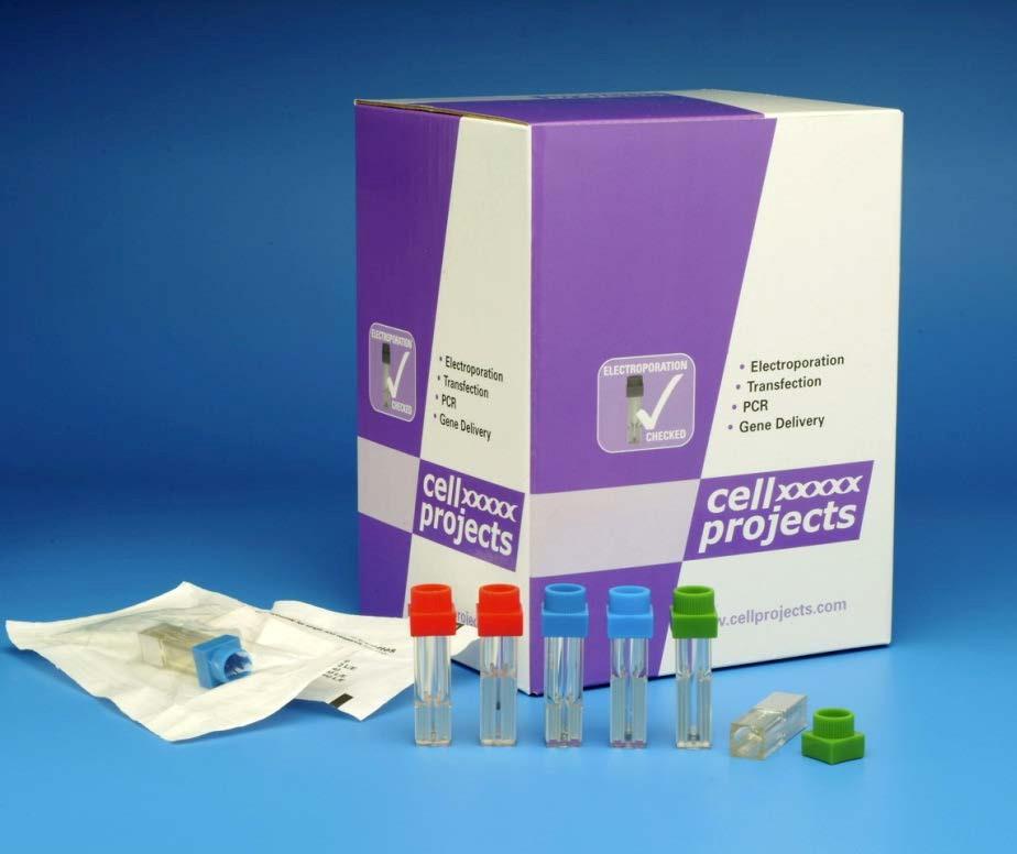 Electroporation Cuvette 1mm sterile, 50/pack Astral Scientific